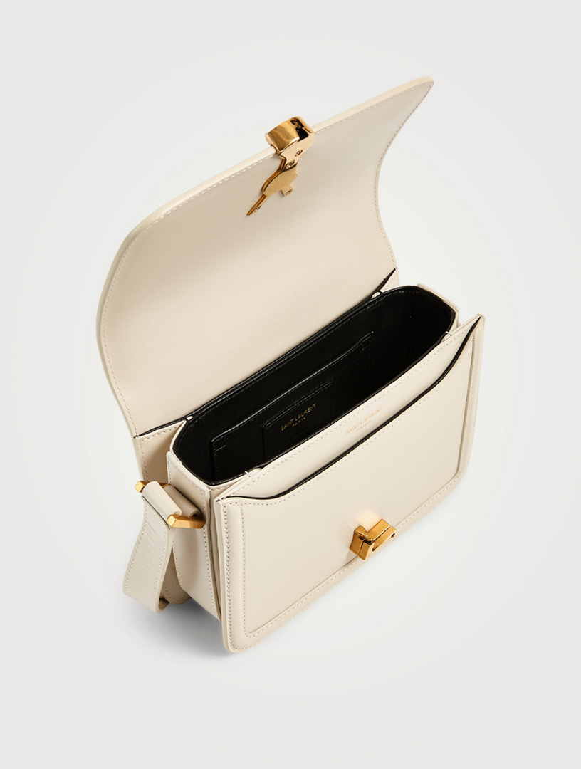 saint laurent solferino small leather crossbody bag