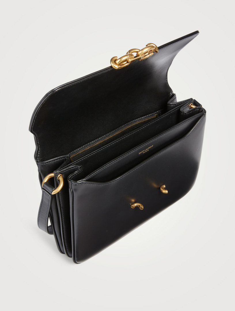 SAINT LAURENT Le Maillon Leather Shoulder Bag | Holt Renfrew Canada