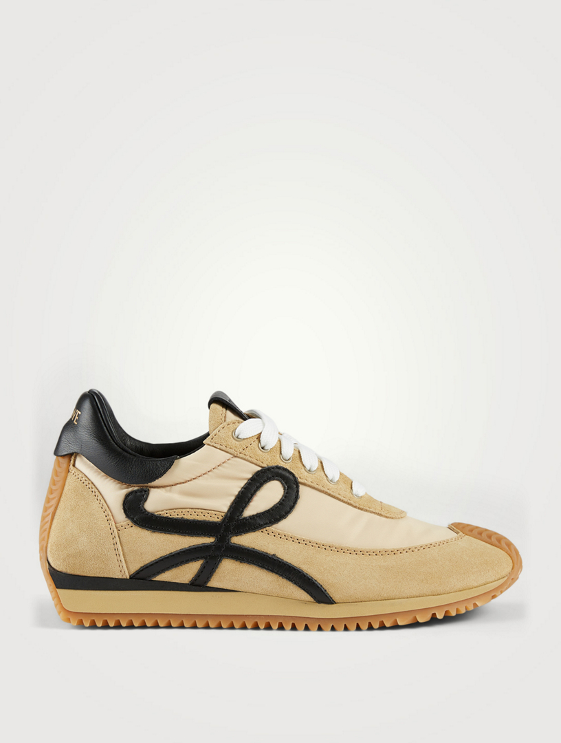 LOEWE Flow Runner Nylon And Suede Sneakers Holt Renfrew Canada