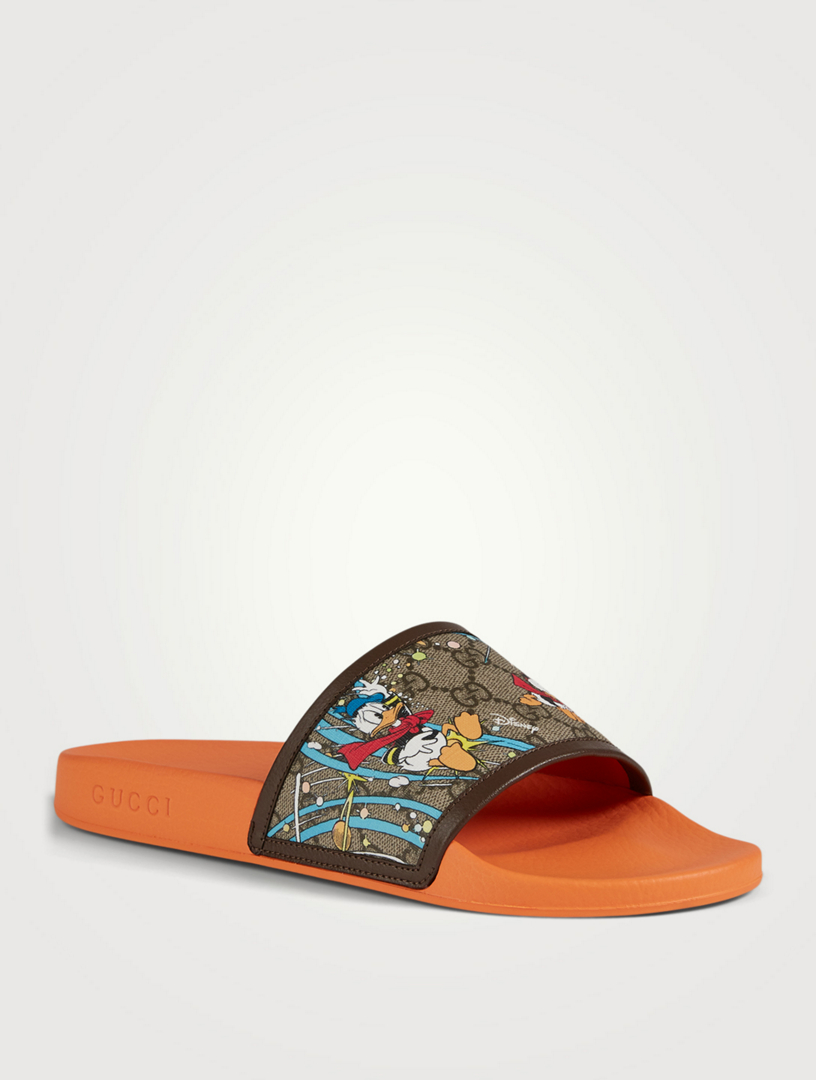 gucci slides donald duck