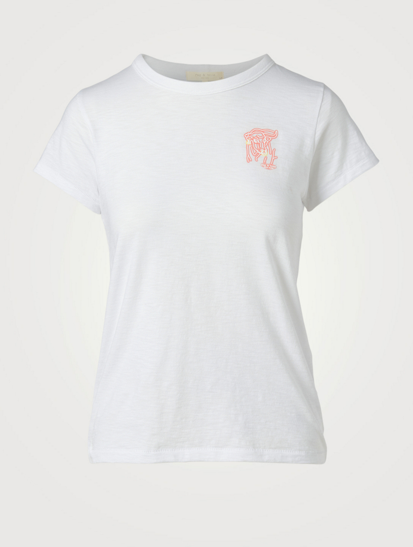 RAG & BONE Ox Cotton T-Shirt Women's White