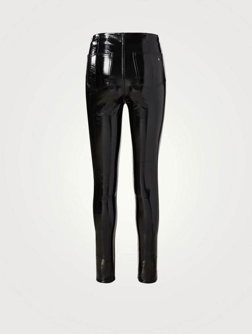 rag and bone vinyl pants