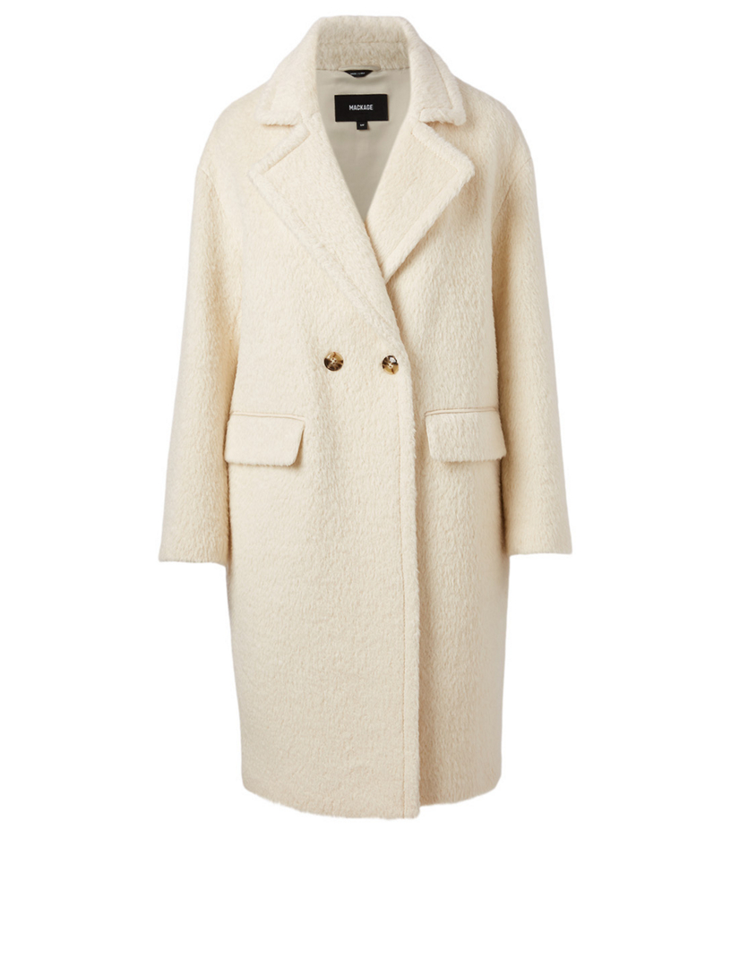 MACKAGE Eve Wool-Blend Long Coat | Holt Renfrew Canada