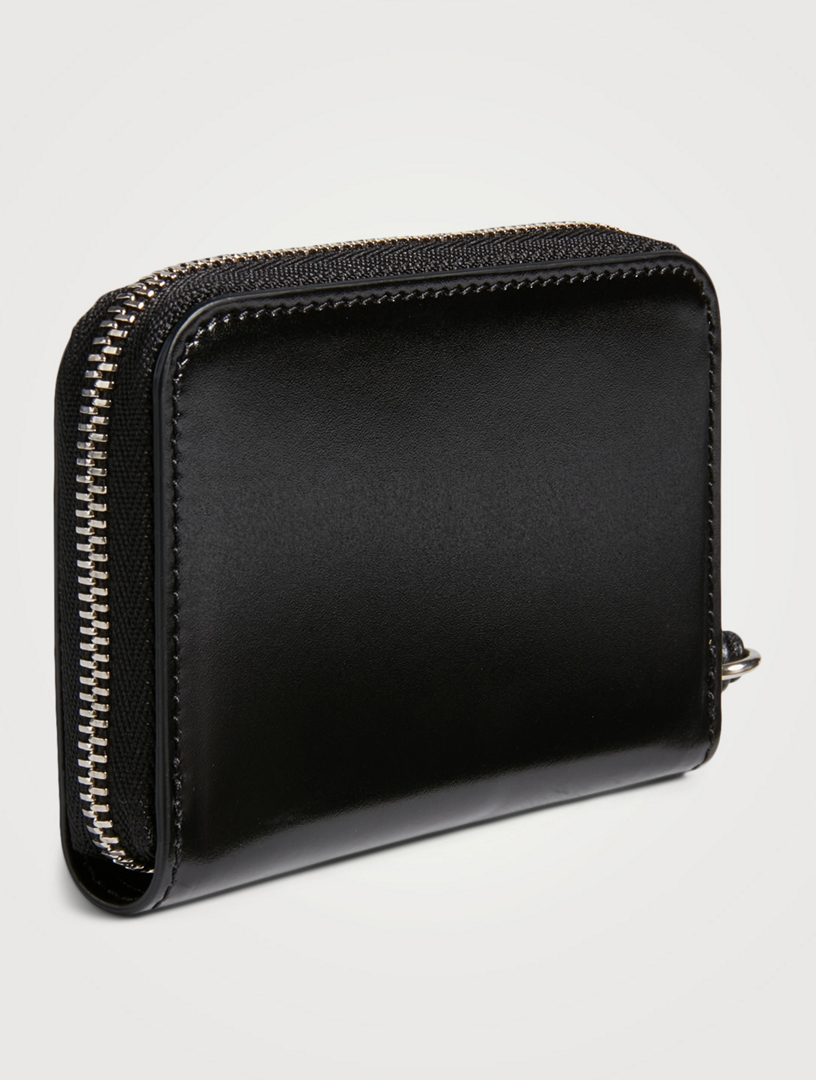 JIL SANDER Small Leather ZipAround Wallet Holt Renfrew Canada