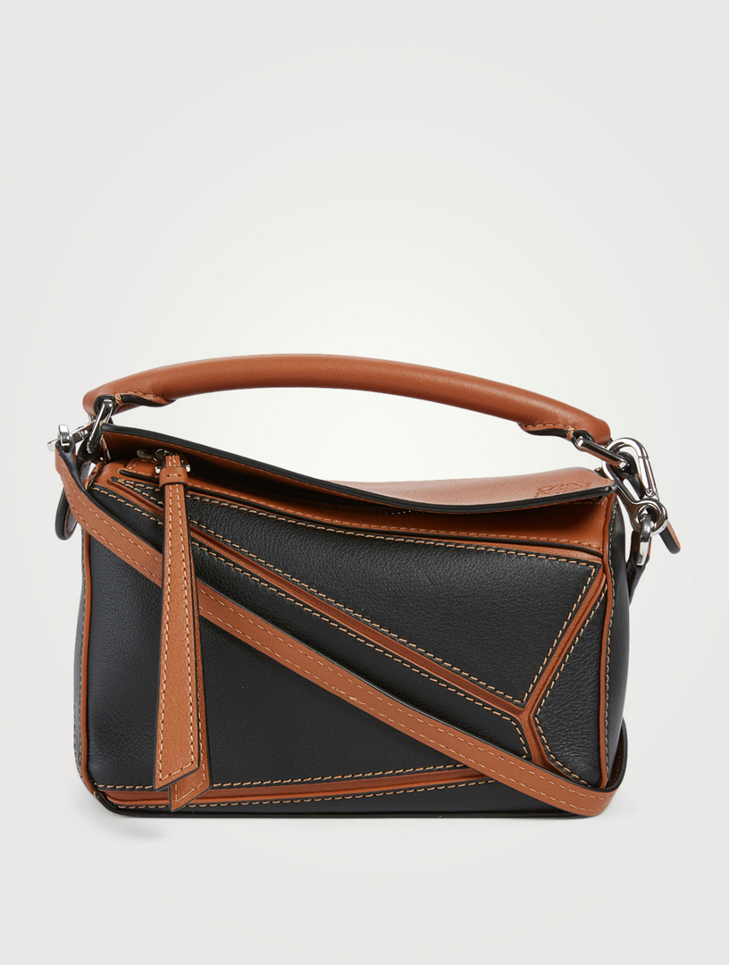 LOEWE Mini Leather Puzzle Bag | Holt 