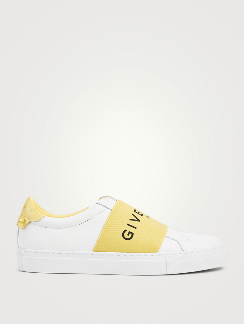 GIVENCHY Urban Street Leather Slip-On Sneakers With Logo Strap | Holt  Renfrew Canada