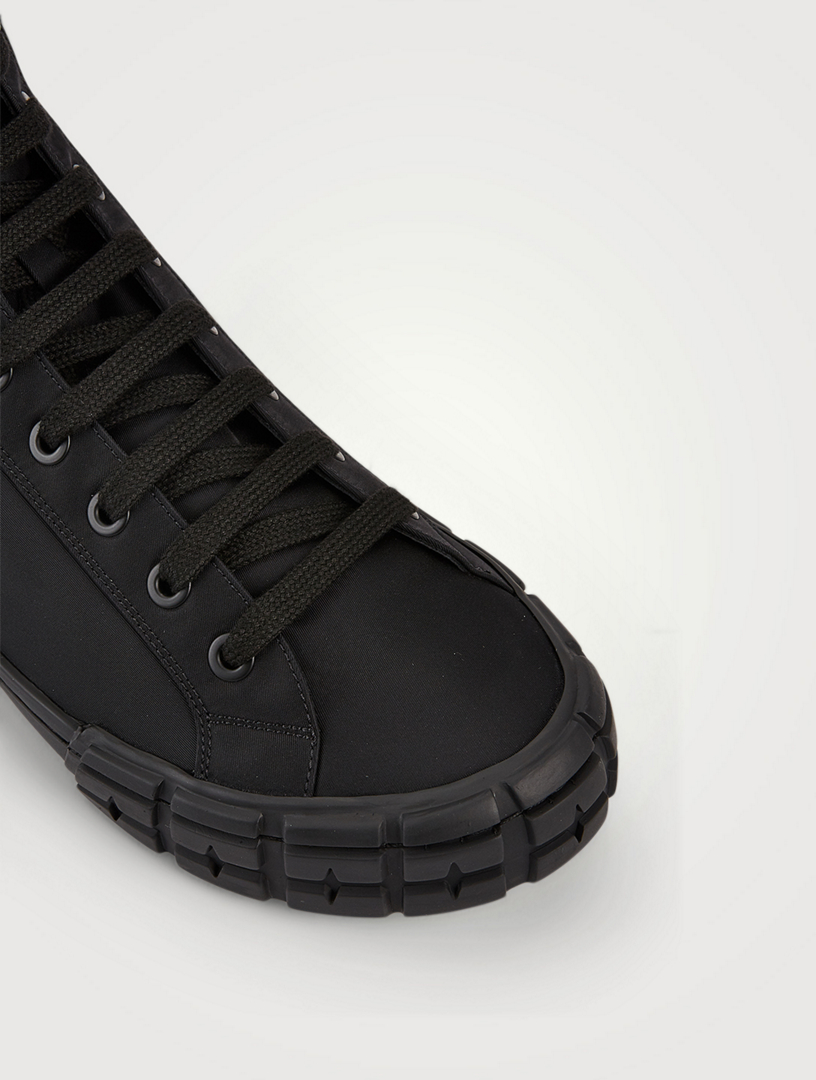 prada pouch sneakers