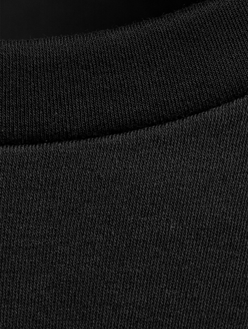 THEORY Tee-shirt Johnna en coton pima Femmes Noir