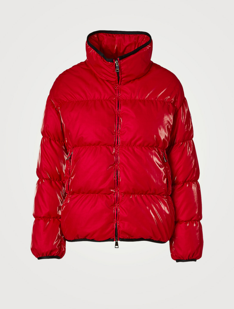 red designer coats