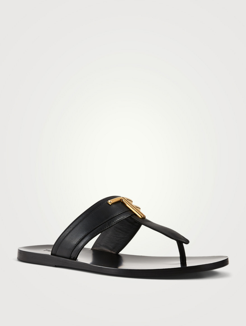 TOM FORD Brighton Leather Thong Sandals | Holt Renfrew Canada