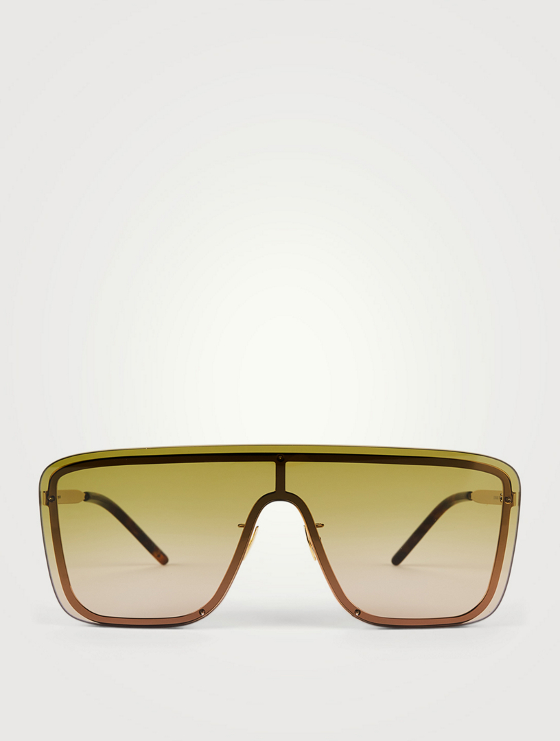 saint laurent mask sunglasses