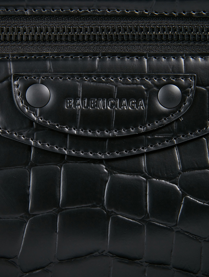 balenciaga croc bag small