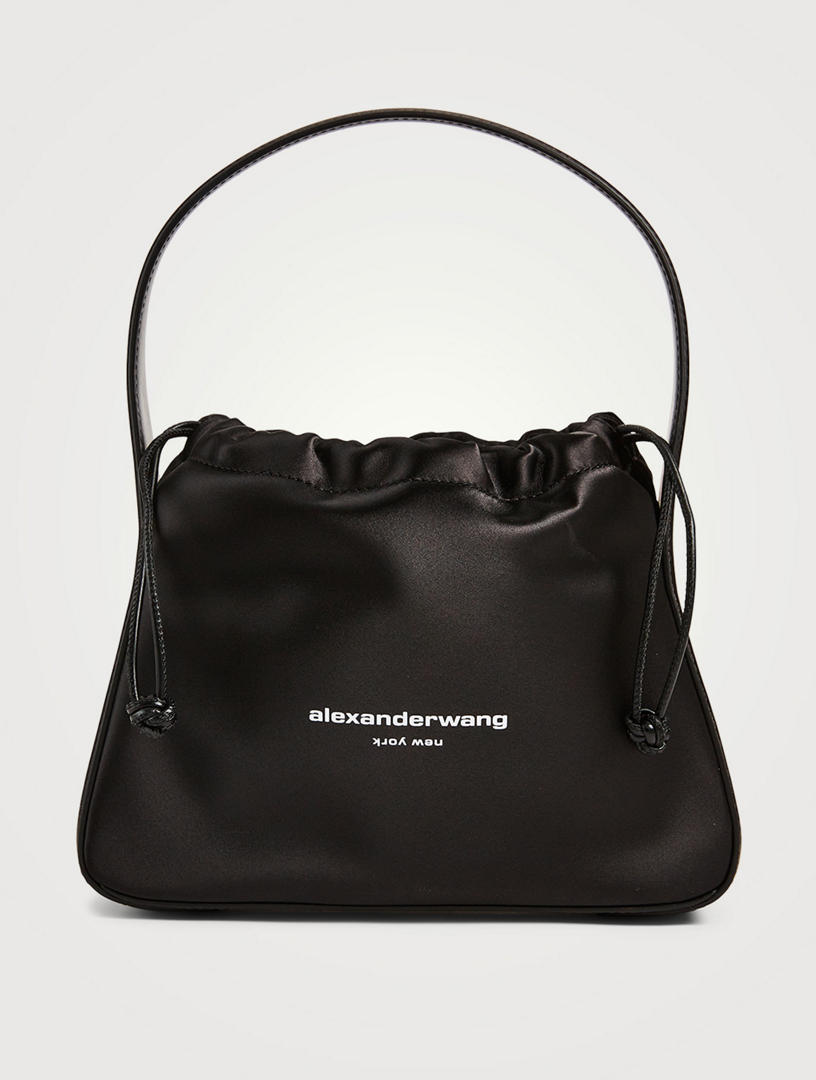 Alexander Wang ryan small nylon and leather satchel - www 