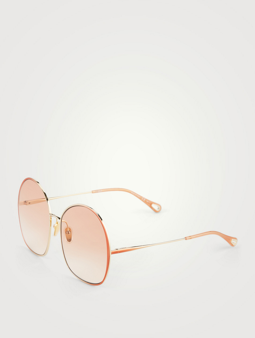 CHLOÉ Irene Round Sunglasses | Holt Renfrew Canada