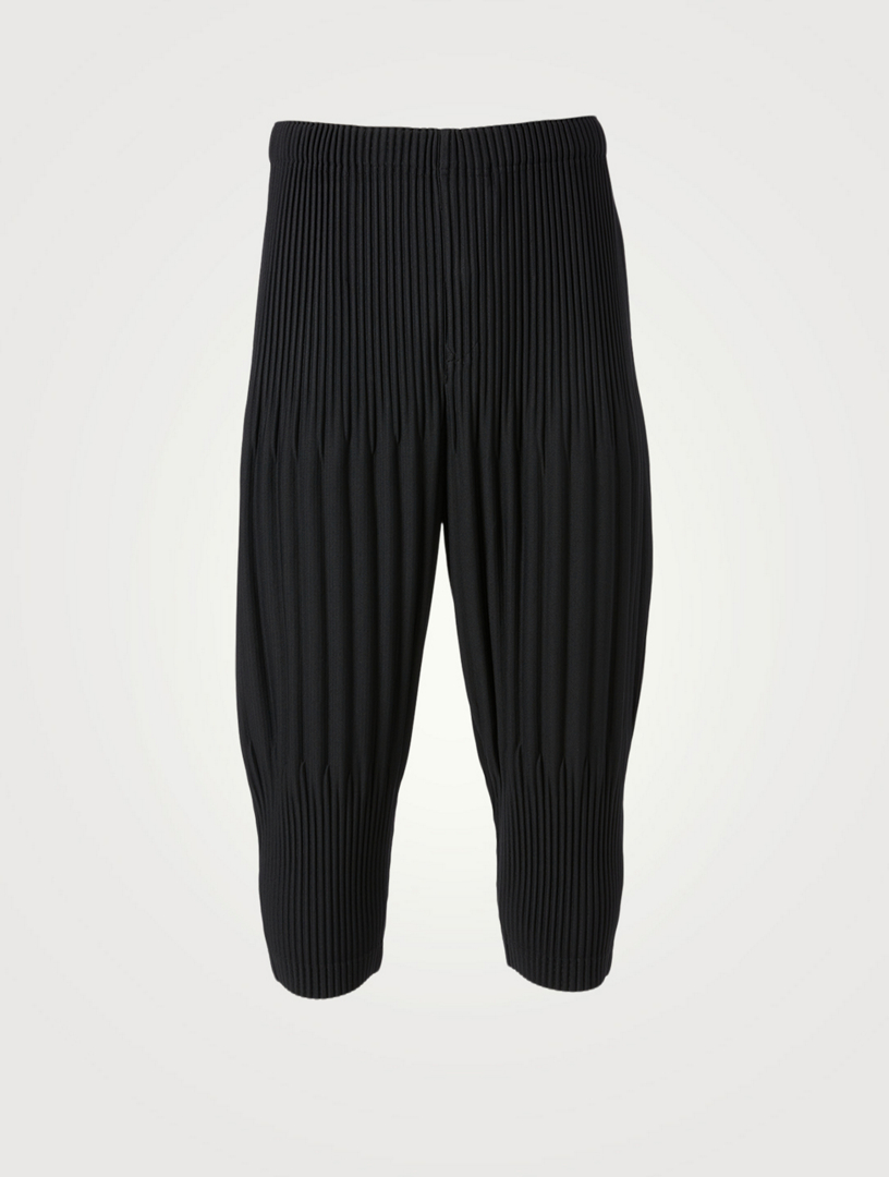 HOMME PLISSÉ ISSEY MIYAKE Basics Cropped Jogger Pants | Holt Renfrew Canada