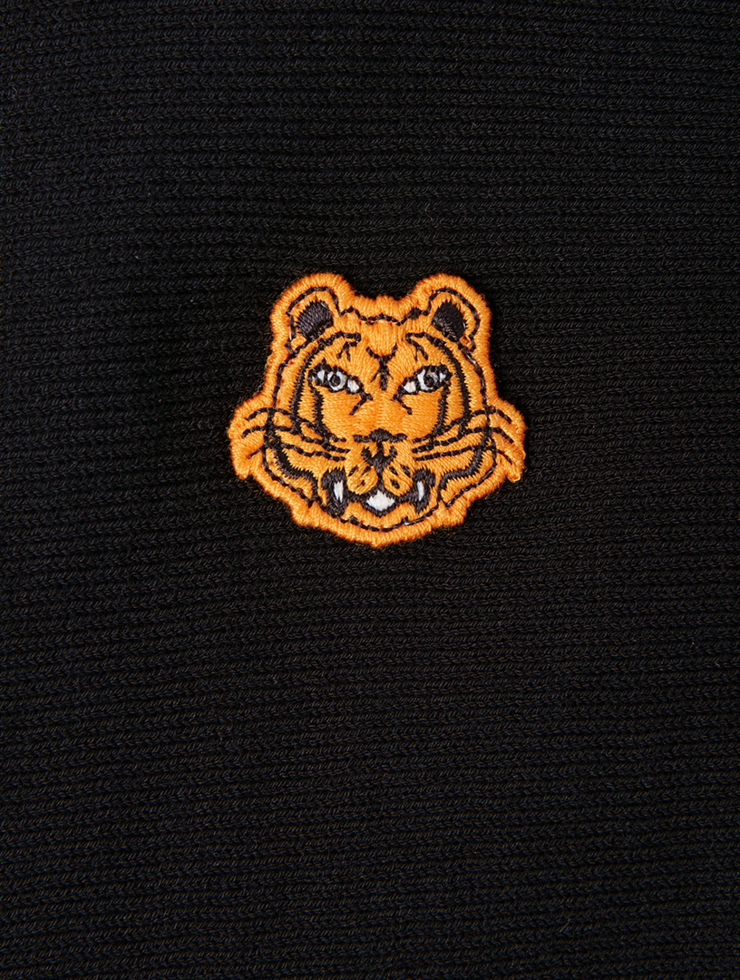 KENZO V-Neck Cardigan With Tiger Crest | Holt Renfrew Canada