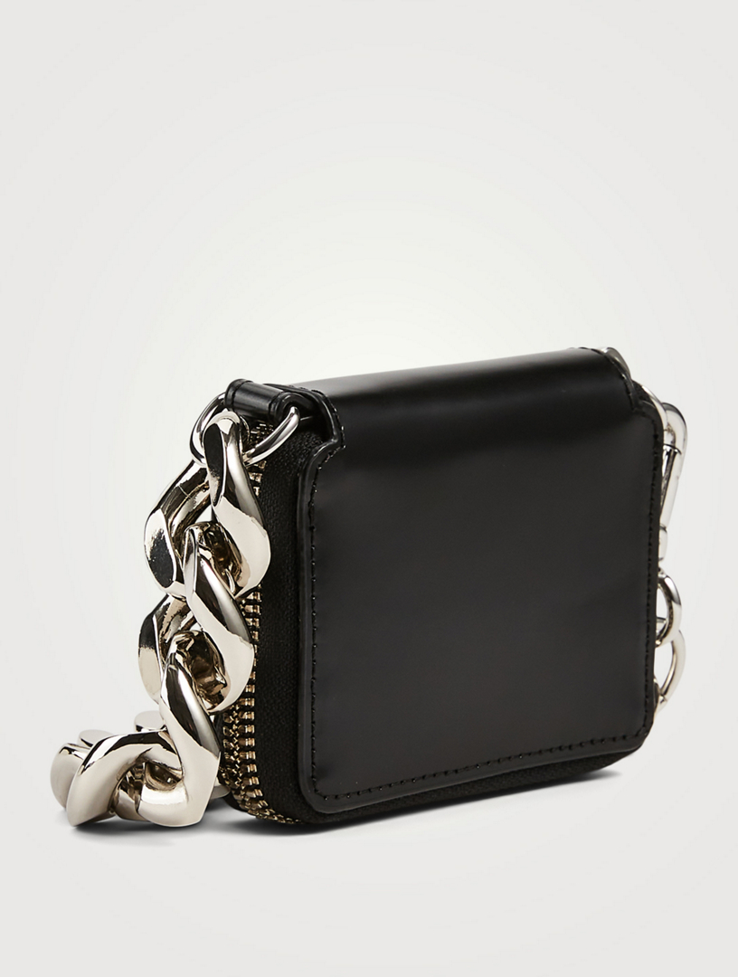 KARA Bike Leather Wallet Chain Crossbody Bag | Holt Renfrew Canada