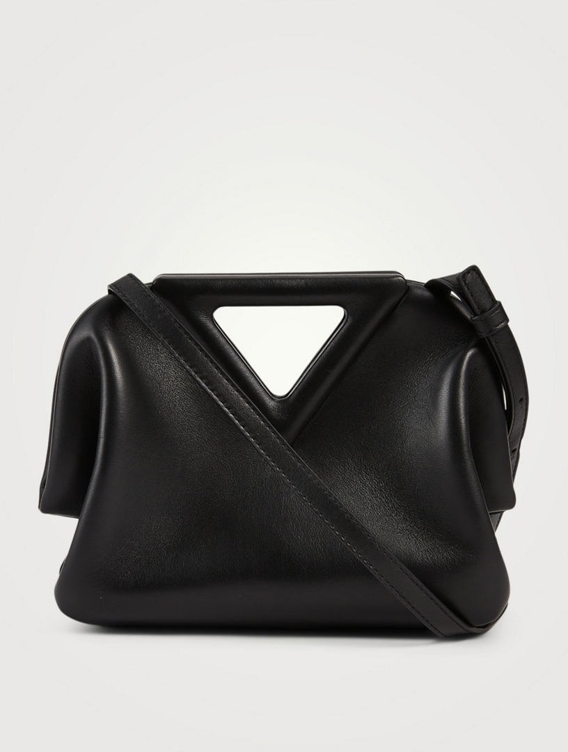 BOTTEGA VENETA Small Point Leather Top Handle Bag | Holt Renfrew Canada