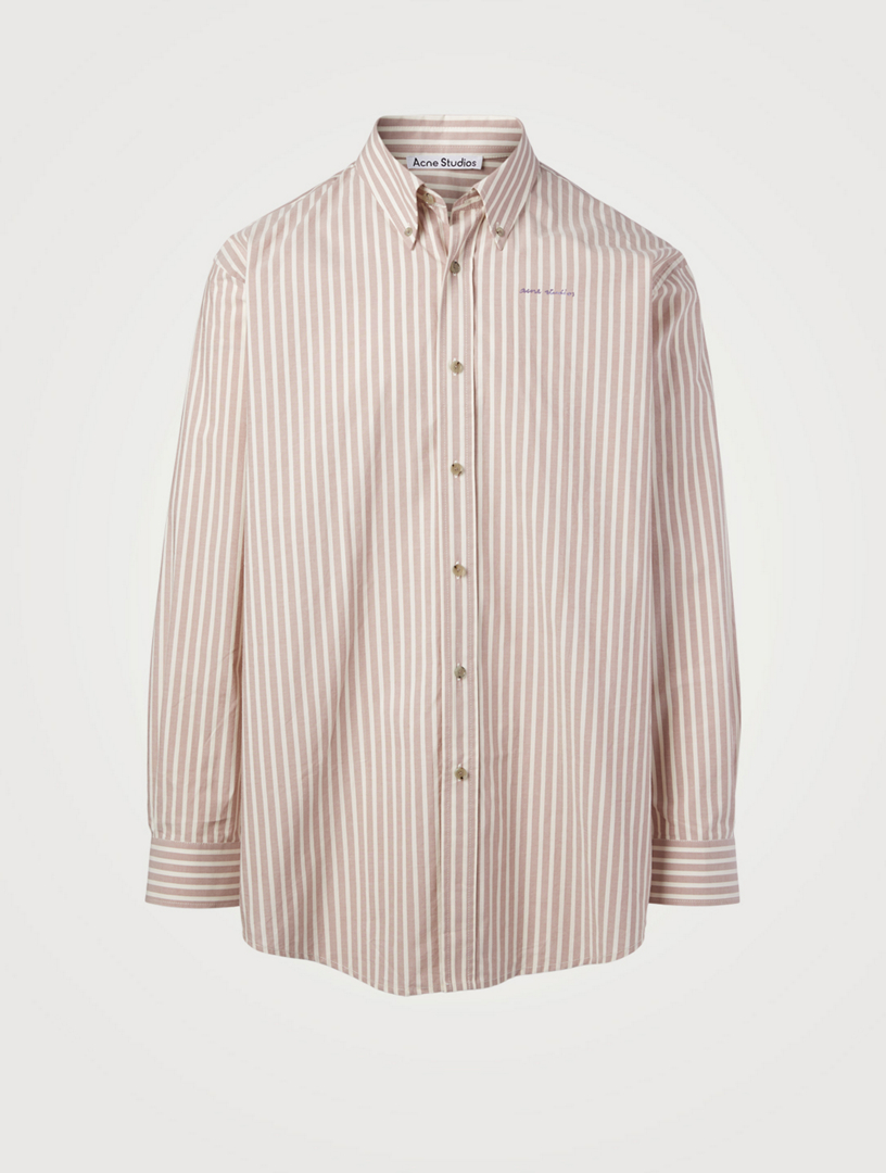 acne studios striped shirt