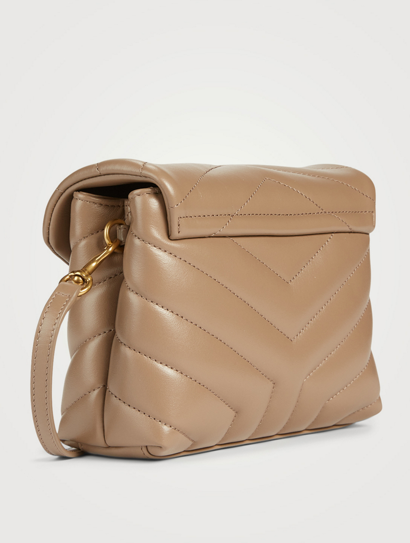 SAINT LAURENT Toy LouLou YSL Monogram YQuilted Leather Bag Holt