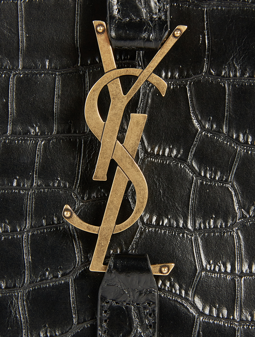 ysl hobo bag croc