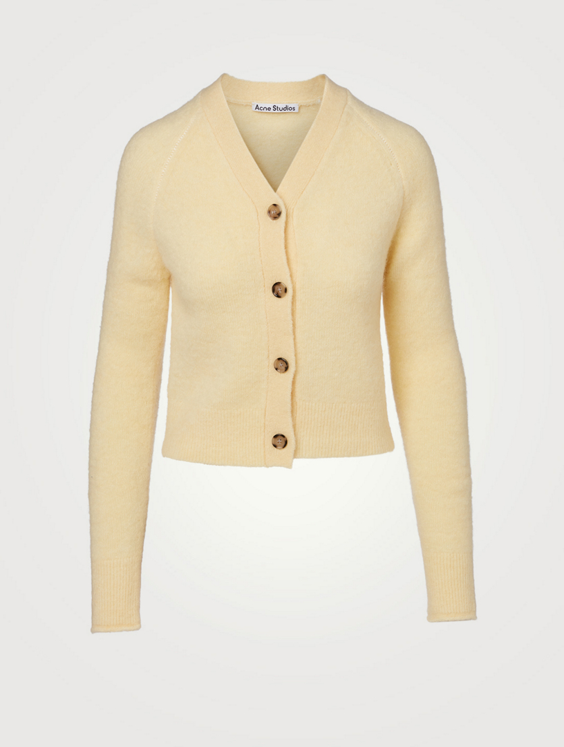 yellow cardigan canada