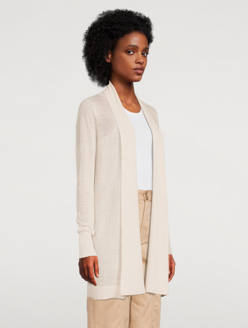 white warren cardigan