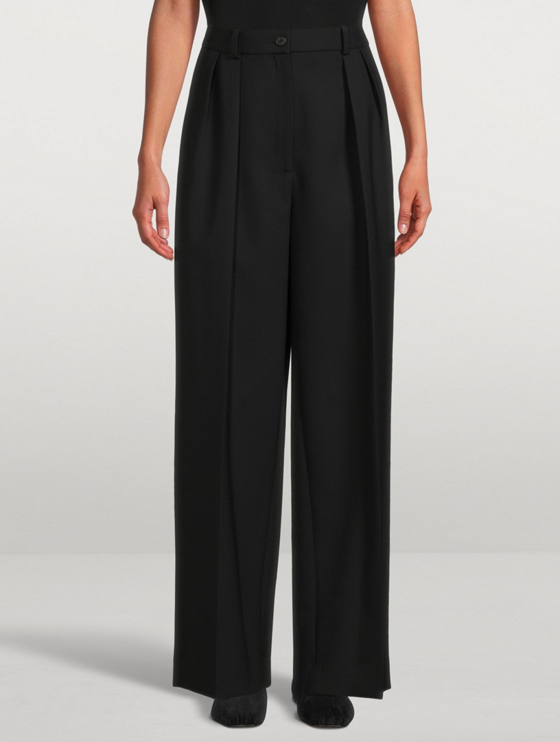 THE ROW Igor Wool Stretch Pants | Holt Renfrew Canada