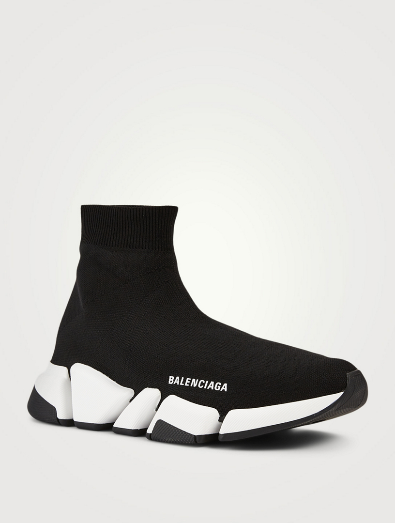 BALENCIAGA Speed 2.0 Technical Recycled Knit Sock Sneakers | Holt ...
