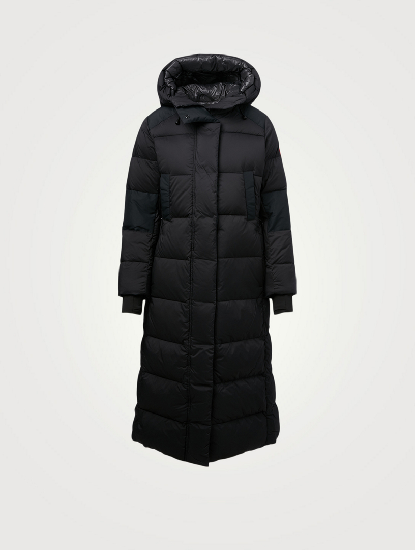 CANADA GOOSE Alliston Long Down Parka With Hood - Fusion Fit | Holt ...