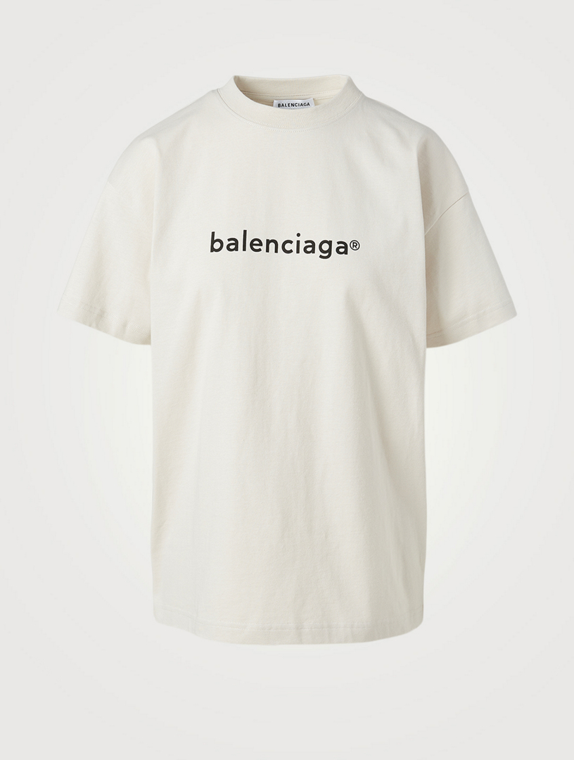 BALENCIAGA New Copyright Medium Fit T-Shirt | Holt Renfrew Canada