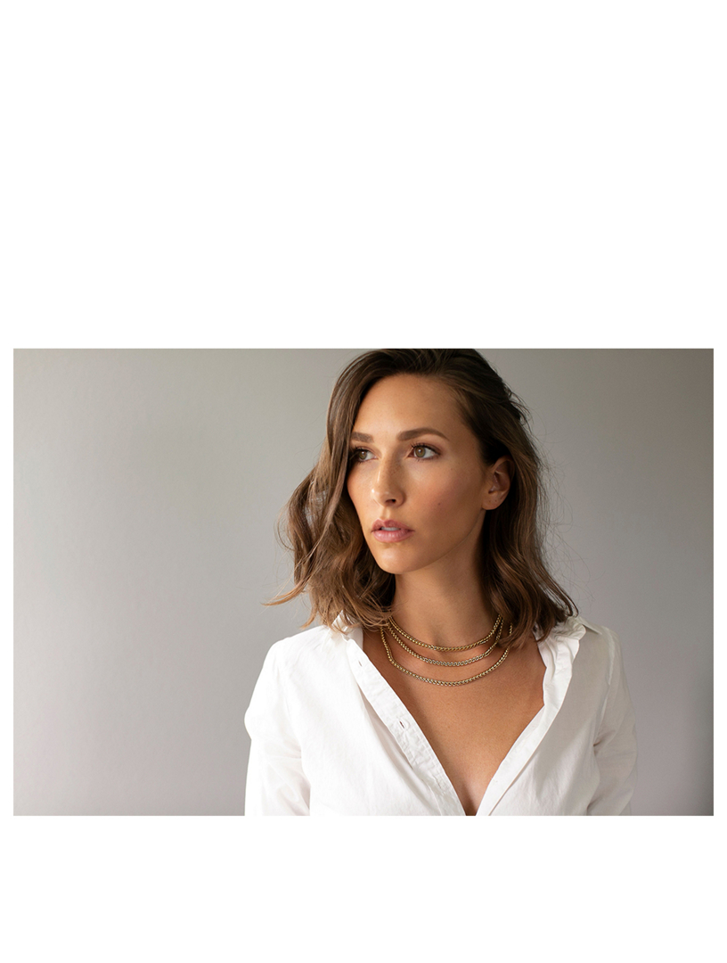 ELECTRIC PICKS Harlow 14K Goldplated 14Inch Choker Necklace Holt