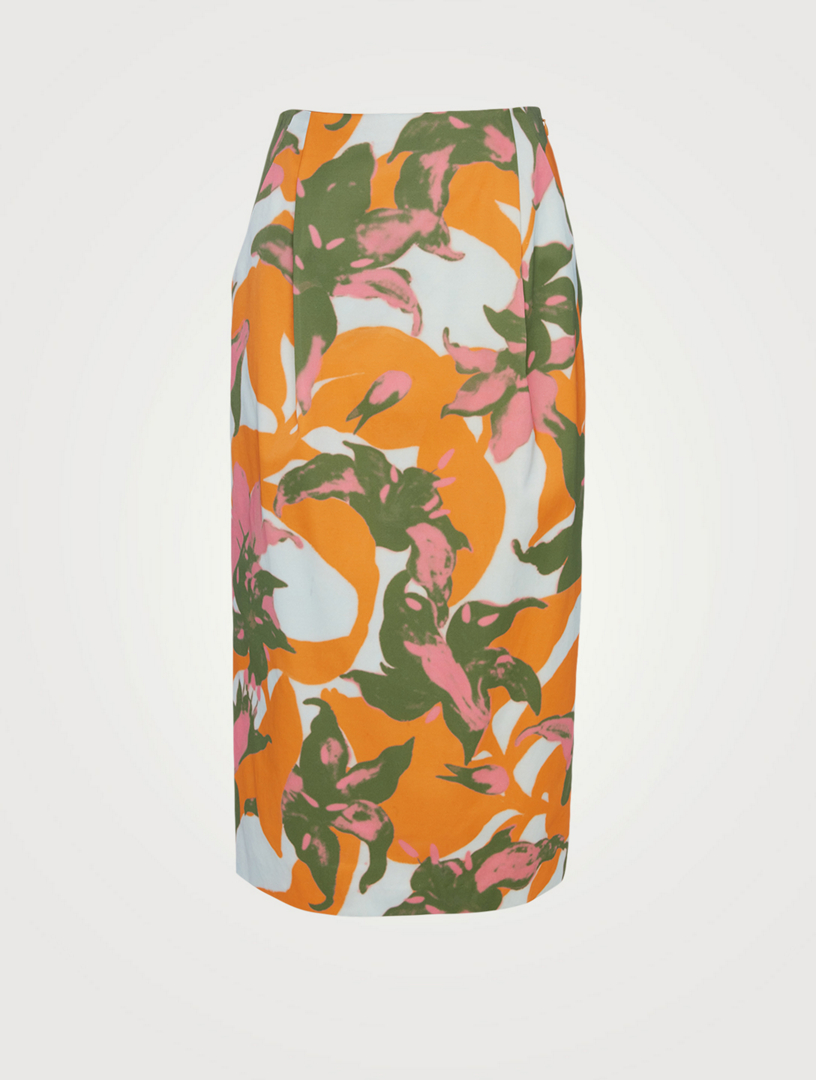 dries van noten pencil skirt