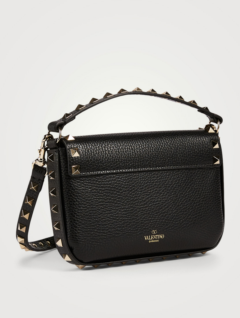 VALENTINO GARAVANI Mini Rockstud Leather Top Handle Bag | Holt Renfrew ...