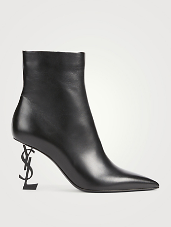 Opyum 85 YSL Heeled Ankle Boots