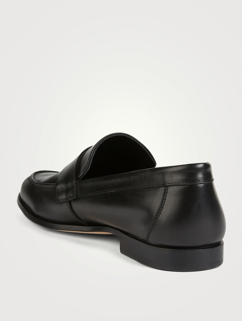 COMMON PROJECTS Leather Loafers Women's Black