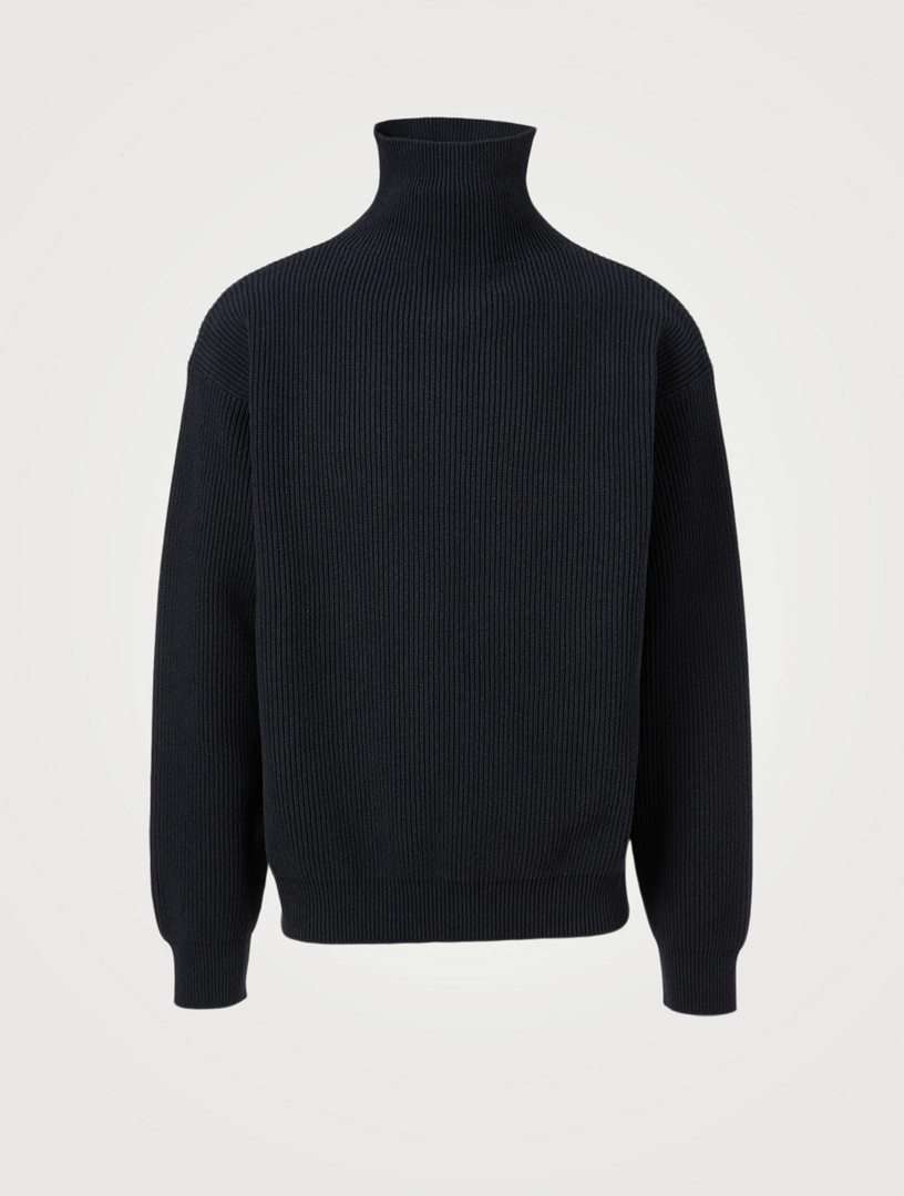 mens designer turtleneck sweater