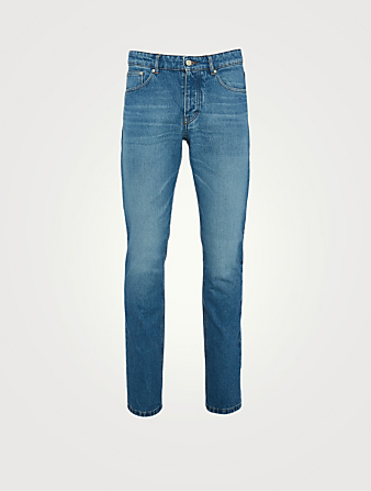 AMI PARIS Cotton Slim-Fit Jeans Men's Blue