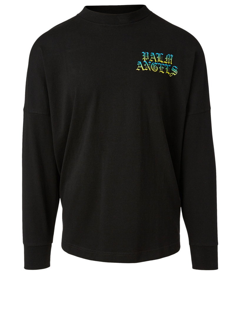 palm angels long sleeve black