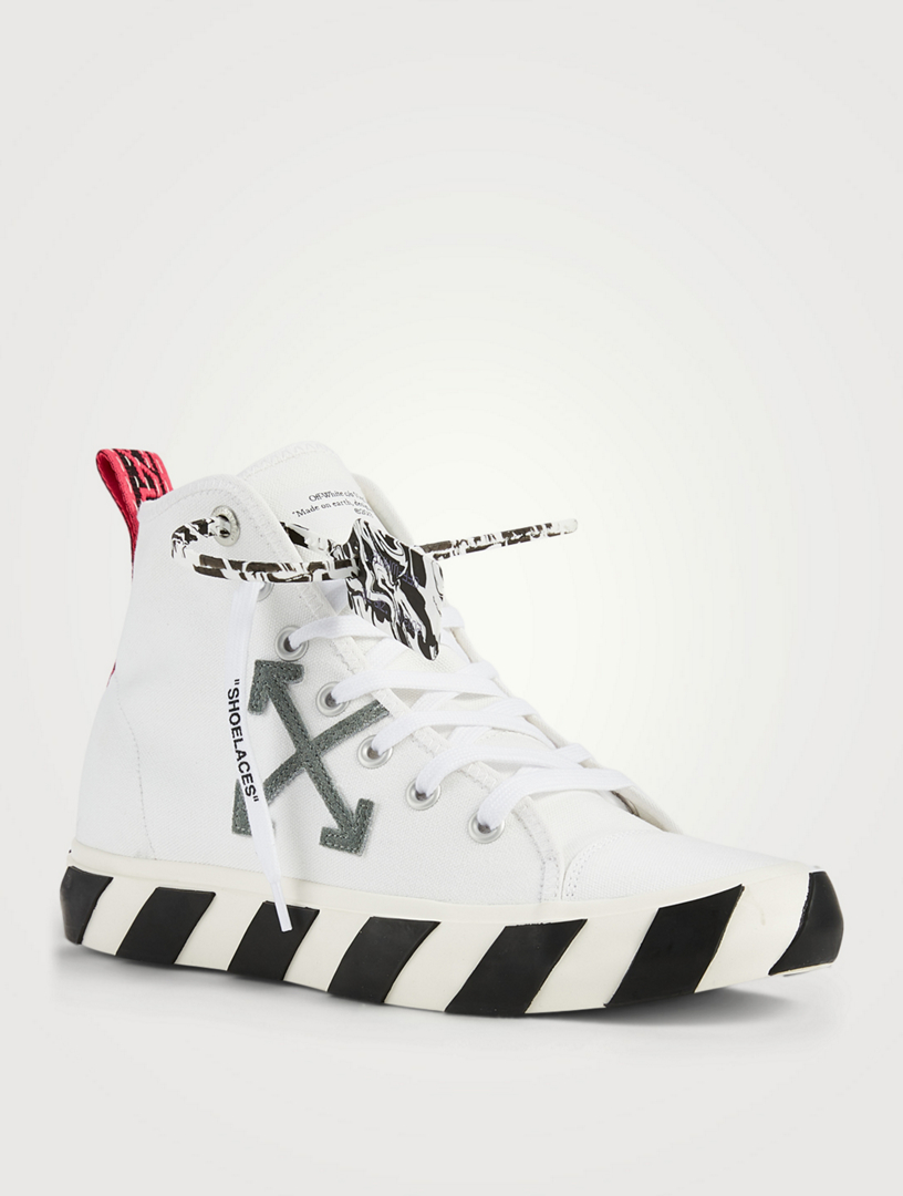 off white sneakers canvas