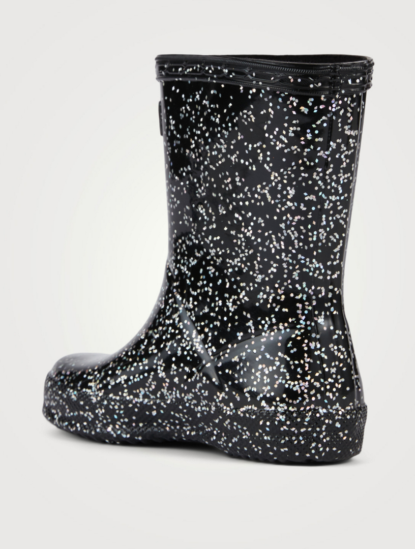 HUNTER Kids First Giant Glitter Rain Boots Holt Renfrew Canada