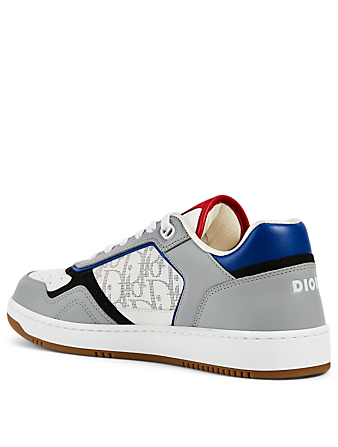DIOR B27 Leather Sneakers In Dior Oblique Galaxy Print Mens Multi