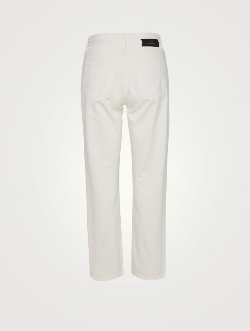 WON HUNDRED Pearl Organic Cotton High-Waisted Jeans | Holt Renfrew Canada