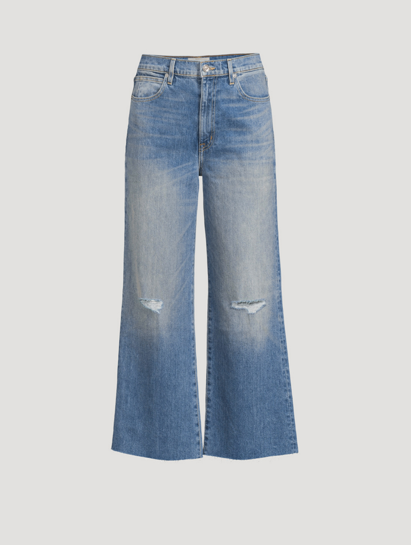 high waisted crop jeans womens