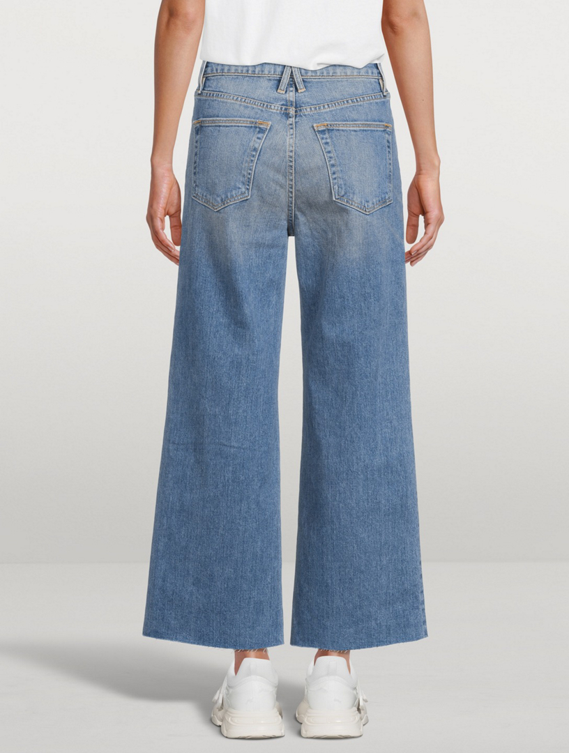 high waisted crop jeans womens