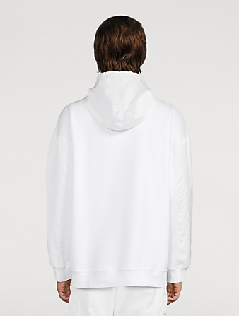 VALENTINO Hooded Pullover Jacket Men's White