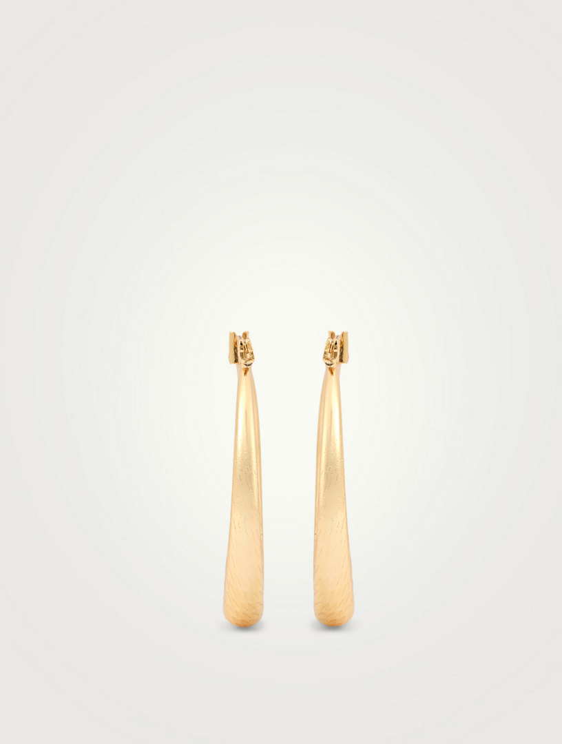 ELECTRIC PICKS Soho 14K Gold Plated Hoop Earrings | Holt Renfrew Canada
