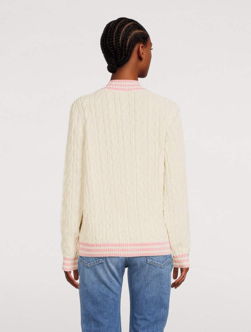 balmain knitted sweater