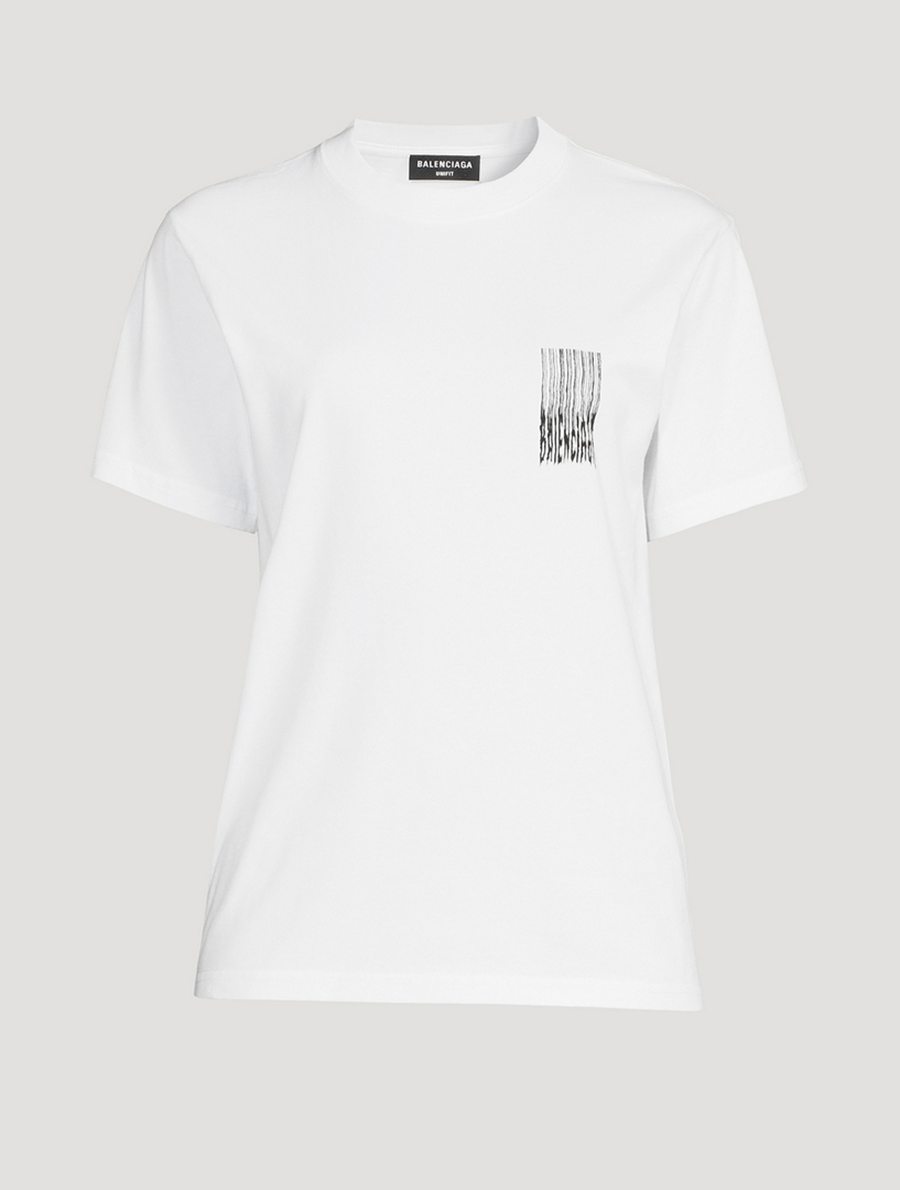 balenciaga barcode shirt