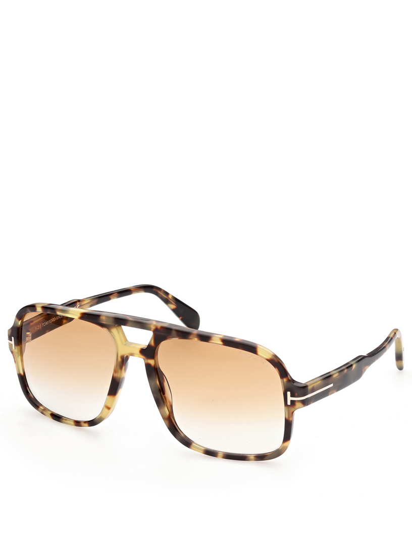 TOM FORD Falconer Aviator Sunglasses | Holt Renfrew Canada